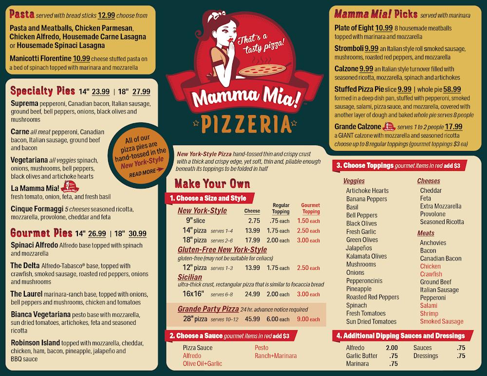 Mamma Mia! Pizzeria Bread Sticks